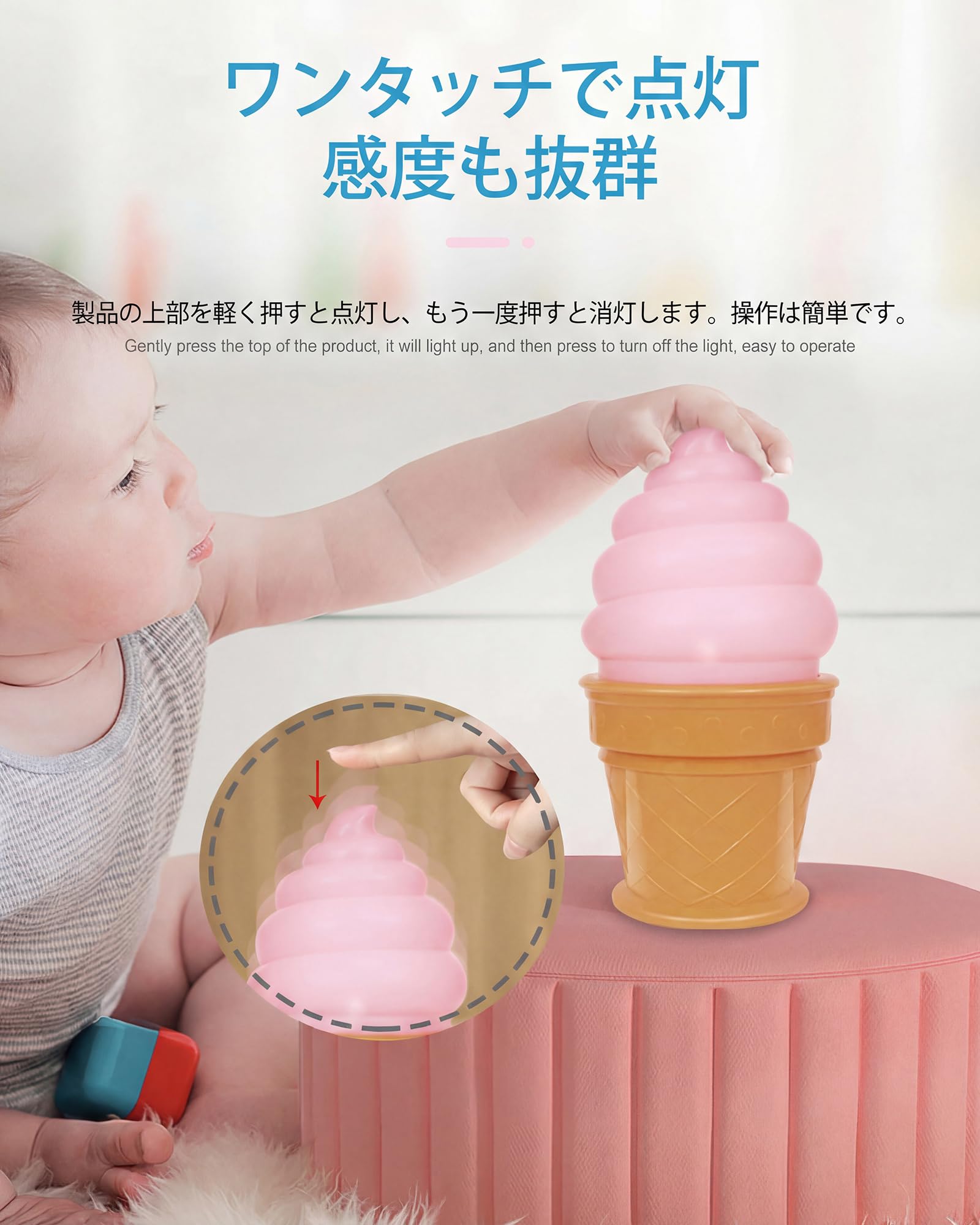 Amazon.co.jp : ソフトクリーム ライトソフトクリームスタンド 照明